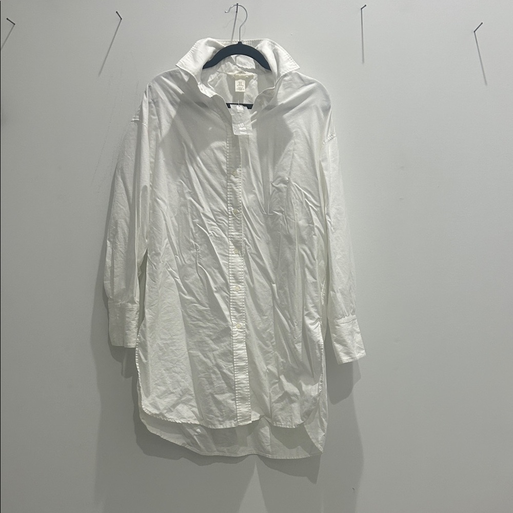 H and m dress shirt dress